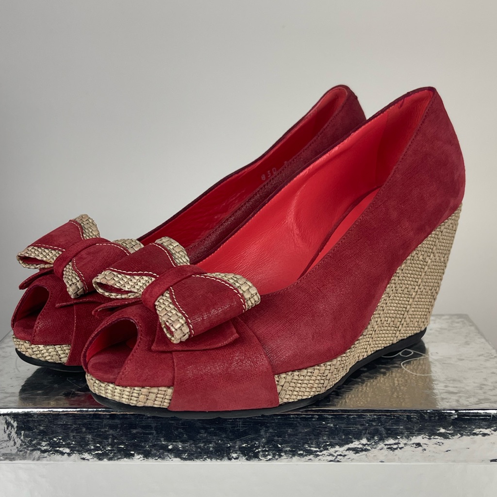 Pas De Rouge Cona Wedge Heels, 39